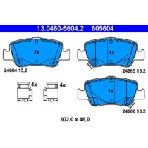 Set placute frana,frana disc ATE