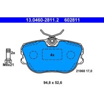 Set placute frana,frana disc ATE