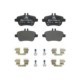 Set placute frana spate ATE cu suplimente si suruburi de ghidare etrier, potrivit pentru MERCEDES A (W176), B SPORTS TOURER (W245, W246, W242)