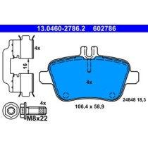 Set placute frana,frana disc ATE