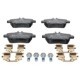 Set placute frana spate ATE cu suplimente si suruburi de ghidare etrier, potrivit pentru MERCEDES A (W176), B SPORTS TOURER (W245, W246, W242)