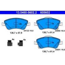 Set placute frana,frana disc ATE