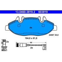 Set placute frana,frana disc ATE