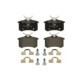 Set placute frana spate ATE cu suplimente si suruburi etrier pentru DS DS 4, AUDI A2, CITROEN C4 II, DS4, PEUGEOT 807, RENAULT MEGANE I, II