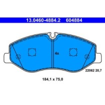 Set placute frana,frana disc ATE