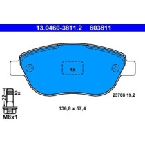 Set placute frana,frana disc ATE