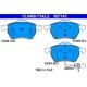 Set placute frana fata ATE pentru FORD GALAXY I, FORD FOCUS, SEAT ALHAMBRA, VW SHARAN, dimensiuni 74.0mm x 156.3mm x 19.8mm