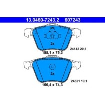 Set placute frana,frana disc ATE