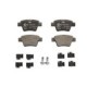 Set placute frana Spate ATE cu suplimente suruburi de ghidare etrier CITROEN C4 PEUGEOT 207 307 405 I 1.4-2.0D 07.88-01.15