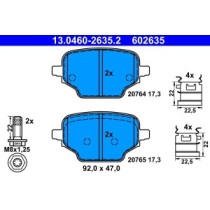 Set placute frana,frana disc ATE