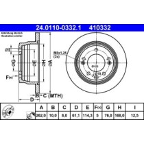 Disc frana ATE