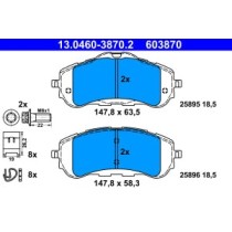 Set placute frana,frana disc ATE