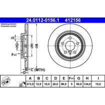 Disc frana ATE