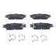 Set placute frana fata ATE pentru HYUNDAI ACCENT, GETZ, LANTRA, PONY, inaltime 49 mm, latime 127.5 mm, grosime 15 mm