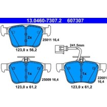 Set placute frana,frana disc ATE