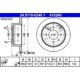 Disc frana ATE Spate Dreapta/Stanga MITSUBISHI GALANT VII VIII LANCER CARGO/KOMBI VII OUTLANDER I SANTAMO SPACE RUNNER 1.3-2.5 05.91-12.13