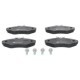 Set placute frana fata ATE cu suruburi de ghidare etrier, compatibile NISSAN PRIMASTAR, OPEL VIVARO A, RENAULT AVANTIME, ESPACE III, TRAFIC II 1.9D-3.0 10.98, dimensiuni 62.4 mm x 145.0 mm x 18.4 mm