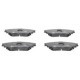 Set placute frana spate ATE pentru LEXUS IS III, RX; TOYOTA PRIUS PLUS 1.8H-3.5H 12.08, dimensiuni 45.7 mm x 115.2 mm x 15.0 mm