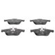 Set placute frana fata ATE pentru RENAULT LAGUNA II, SCENIC I 1.6-2.2D 06.00-12.07, dimensiuni: 70.8 mm x 156.3 mm x 18.3 mm