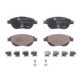 Set placute frana disc ATE Fata ceramica cu suplimente suruburi ghidare etrier CITROEN C3 I C4 C4 I XSARA PEUGEOT 1007 206 207 207/HATCHBACK