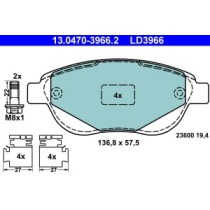 Set placute frana,frana disc ATE