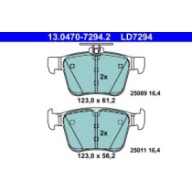 Set placute frana,frana disc ATE