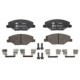 Set placute frana fata ATE cu suplimente, suruburi de ghidare etrier, SKODA FABIA II, FABIA II PRAKTIK 1.2-1.9D 12.06-12.14