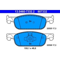 Set placute frana,frana disc ATE