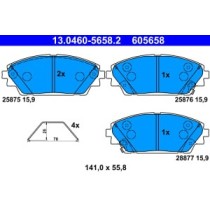 Set placute frana,frana disc ATE