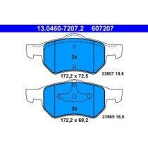 Set placute frana,frana disc ATE