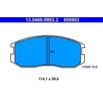 Set placute frana,frana disc ATE