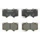 Set placute frana fata ATE pentru LEXUS GX, LX; MITSUBISHI PAJERO CLASSIC, IV, SPORT II; TOYOTA 4 RUNNER IV, V, FJ CRUISER, FORTUNER, HILUX