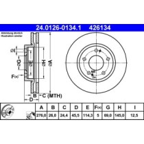 Disc frana ATE