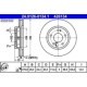 Disc frana ATE Fata Dreapta/Stanga 276.0 mm exterior, 145.0 mm interior, 45.5 mm inaltime, 26.0 mm grosime, 5 gauri, ventilat