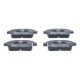 Set placute frana fata ATE pentru TOYOTA BB I, CELICA, COROLLA, PRIUS, YARIS dimensiuni 51.6 mm x 116.3 mm x 16.5 mm