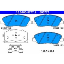 Set placute frana,frana disc ATE