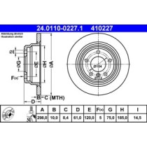 Disc frana ATE