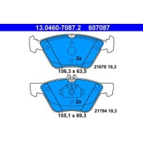 Set placute frana,frana disc ATE