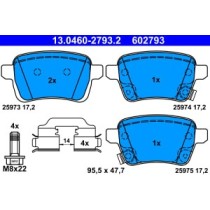 Set placute frana,frana disc ATE