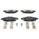 Set placute frana fata ATE cu suplimente si suruburi etrier HONDA CR-V II III IV 1.6D-2.4 09.01, dimensiuni 60.5mm x 151.1mm x 19.3mm