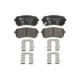 Set placute frana ceramica spate ATE pentru HYUNDAI CRETA, IX20, KONA, TUCSON, KIA PICANTO II, SOUL II 41.0mm x 93.1mm x 15.6mm