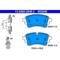 Set placute frana,frana disc ATE