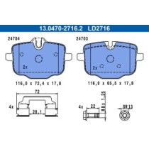 Set placute frana,frana disc ATE