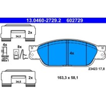 Set placute frana,frana disc ATE