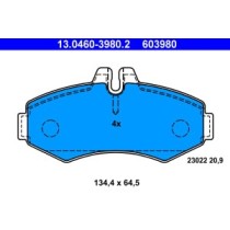 Set placute frana,frana disc ATE