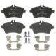 Set placute frana fata ATE cu suplimente si suruburi etrier, compatibile MERCEDES A W169, B SPORTS TOURER W245 1.5-2.0D 09.04-06.12