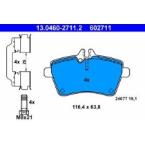 Set placute frana,frana disc ATE