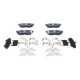 Set placute frana Spate ATE pentru SUBARU BRZ, FORESTER, LEGACY V, OUTBACK, TRIBECA 2.0-3.6 dimensiuni 39.7 mm x 110.3 mm x 16.0 mm