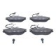 Set placute frana fata ATE cu suruburi etrier pentru CITROEN XSARA, ZX; PEUGEOT 306, 406, 607 1.9D-3.0 05.93-02.06