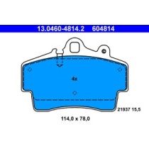 Set placute frana,frana disc ATE